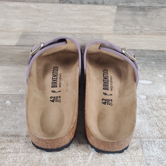 Birkenstock Catalina Womens Sandals Sz 11 Narrow Faded Purple Birko Flor - Picture 3 of 12